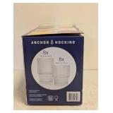 ANCHOR HOCKING GLASS DRINKING SET 16PC