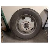 BRIDGESTONE M729 225-70R 19.5 TIRE & RIM