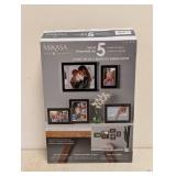 NEW MIKASA HOME ACCENTS ENAMEL FRAMES 5PK