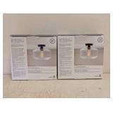 (2) NEW BETTER HOMES & GARDENS LED VINTAGE STYLE 40W AMBER BULBS 2PK