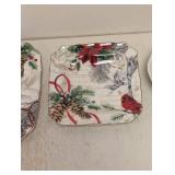 NEW COSTCO HOLIDAY WISHES 12PC DINNERWARE SET