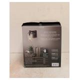 GLOBE RECHARGEABLE SCONCES 2PK (MATTE BLACK FINISH)