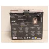 GLOBE RECHARGEABLE SCONCES 2PK (MATTE BLACK FINISH)