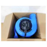 NEW - B-Air 1/4 HP Air Mover Blower Fan for Water Damage Restoration Carpet Dryer Floor Home and Plumbing Use in Blue