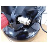 Husky 3 Gal. 120 PSI Portable Electric Oil-Free Light Duty Pancake Air Compressor with Fold Down Handle and 1-Quick Coupler