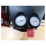 Husky 3 Gal. 120 PSI Portable Electric Oil-Free Light Duty Pancake Air Compressor with Fold Down Handle and 1-Quick Coupler