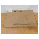 GIVING TREE Wall Mount Pot Filler Faucet Double-Handle in Matte Black