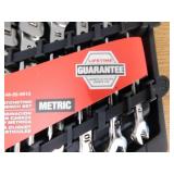 Milwaukee 144-Position Flex-Head Ratcheting Combination Wrench Set Metric (15-Piece)