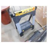 (2) DEWALT 33 in. H Metal Folding Sawhorse with Adjustable Legs