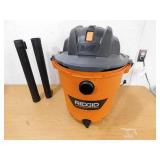 RIDGID 12 Gal. 5.0 Peak HP NXT Shop Vacuum Wet Dry Vac with General Debris Filter, Locking Hose and Attachments HD1200