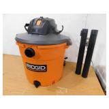 RIDGID 16 Gal. 5.0 Peak HP NXT Shop Vacuum Wet Dry Vac with General Debris Filter, Locking Hose and Attachments HD1640
