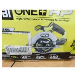 RYOBI ONE+ HP 18V Brushless Cordless Compact 6-1/2 in. Circular Saw w/ 4ah battery and Charger