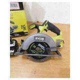 RYOBI ONE+ HP 18V Brushless Cordless Compact 6-1/2 in. Circular Saw w/ 4ah battery and Charger