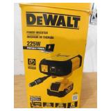 DEWALT 2-Way 225-Watt Power Inverter Compatible with 20-Volt XR 5 AH Lithium-Ion Battery (Not Included)