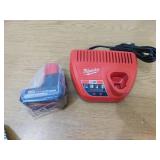 Milwaukee M12 12-Volt Lithium-Ion XC High Output 5.0 Ah Battery Pack with Charger Starter Kit