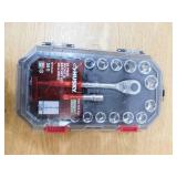 Husky 3/8 in. Drive Ratchet SAE/Metric Standard Socket Set (24-Piece)