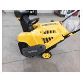 DEWALT 21 in. 208 cc E-Gov Electric Start Gas Single-Stage Snow Blower