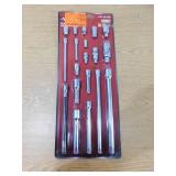 Husky 1/4 in., 3/8 in., 1/2 in. Drive Accessory Set (19-Piece)