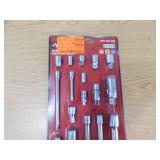 Husky 1/4 in., 3/8 in., 1/2 in. Drive Accessory Set (19-Piece)