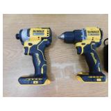 DEWALT ATOMIC 20-Volt MAX Lithium-Ion Cordless Combo Kit (2-Tool) with, Charger and Bag