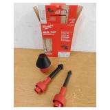 Milwaukee AIR-TIP 1-1/4 in. - 2-1/2 in. Conduit Line Puller Attachment For Wet/Dry Shop Vacuums (3-Piece)