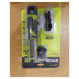 RYOBI USB Lithium Cordless Pivoting 625 Lumens Rechargeable Head Flashlight Kit with 2.0 Ah Battery and Charging Cable