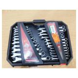 Husky SAE/MM Combination Wrench Set (24-Piece)