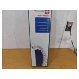 New Glacier Bay Rustproof 72 in. Adjustable Permanent Mount Curved Shower Rod in Brushed Nickel