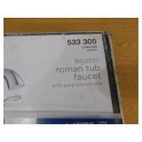 GLACIER BAY Builders 461-5001 Roman Tub Faucet with 2-Handle Deck-Mount in Chrom