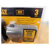 New DEWALT 20V MAX Lithium-Ion 3.0Ah Battery with 12V to 20V MAX Charger
