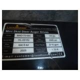 Landhoner Mini Skid Steer Auger