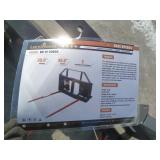 Skid Steer Bale Spear   BS-12-2500G  New condition.