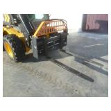 Landhoner Skid Steer Hydraulic Pallet Forks 42"