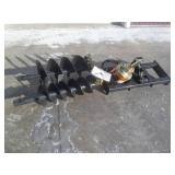 Landhoner Skid Steer Hydraulic Auger