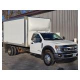 2021 Ford F-550 Super Duty 4WD Box Truck