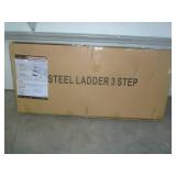 Landhoner Steel Step Ladder 3 Step