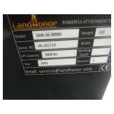 Landhoner Skid Steer 2" Receiver Adapter Plate