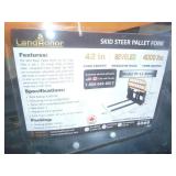 Landhoner Skid Steer Pallet Forks 42"