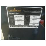Landhoner Skid Steer Pallet Forks 42"