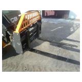 Landhoner Skid Steer Hydraulic Pallet Forks 42"