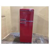 Galanz 22 in. 7.6 cu. ft. Retro Top Freezer Refrigerator, Hot Rod Red Model # GLRF76TMRDER2