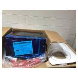 GE Profile 2.2 Cu. Ft. Built-In Sensor Microwave Oven Model #: PCWK22U1WBB (Transit Damage, See Photos)