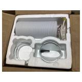 Emerson Quiet Kool 12000 BTU FTWhite Vented Wi-Fi enabled Portable Air Conditioner Cools 550-sq ft