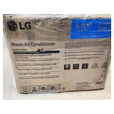 LG 8,000 BTU Smart Window Air Conditioner with Dehumidifier, 115V, Window AC for Medium Rooms up to 350 Sq. Ft., Window Unit AC with Remote Control, 3 Speeds, Auto-Restart, 24-Hour Timer, White Model 