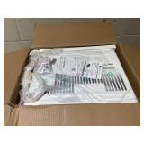 LG 8,000 BTU Smart Window Air Conditioner with Dehumidifier, 115V, Window AC for Medium Rooms up to 350 Sq. Ft., Window Unit AC with Remote Control, 3 Speeds, Auto-Restart, 24-Hour Timer, White Model 