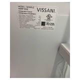 Vissani 30 in. 18.7 cu. ft. Bottom Freezer Refrigerator in Fingerprint Resistant Stainless Steel Model # MDBF18SS (Minor Transit Damage, See Photos)