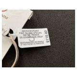 GIANI BERNINI 40mm x 3mm Sterling Silver Polished Tube Hoop Earrings Giani Bernini (Needs Cleaning)