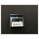 Givenchy Pave Huggie Drop Earrings Gold