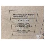 Costway 4-in-1 Baby Walker Foldable Activity Push Walker Adjustable Black