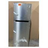 Vissani 10.1 cu. ft. Top Freezer Refrigerator in Fingerprint Resistant Stainless Steel Model # MDTF10SSES4 (Minor Transit Damage)